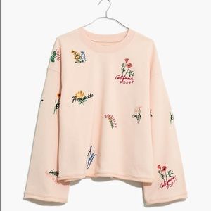 Madewell Flower Sweater